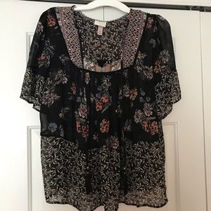 KNOX ROSE TARGET BLOUSE XL